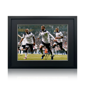 Rafael van der Vaart Signed Tottenham Hotspur Image Deluxe Mount Frame