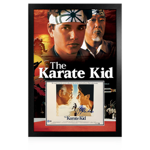 Ralph Macchio Signed The Karate Kid Image Premium Frame (ACOA & AFTAL Authenticated)