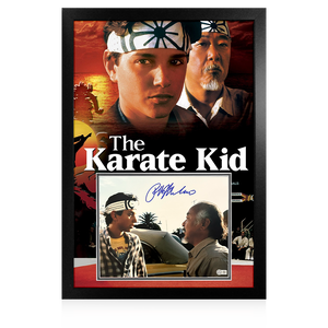 Ralph Macchio Signed The Karate Kid Image Premium Frame (ACOA & AFTAL Authenticated)