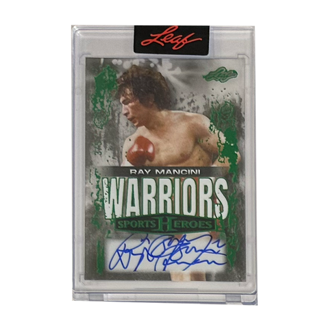 Leaf Sports Heroes Warriors Ray Mancini 3/5