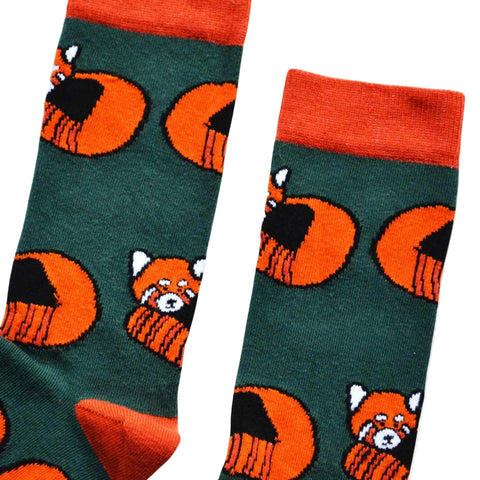 Save the Red Pandas Bamboo Socks