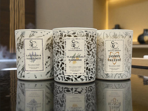 Lavender & Tonka – Luxury Soy Candle (30cl)
