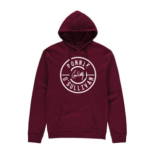 Retro Hoodie - Maroon