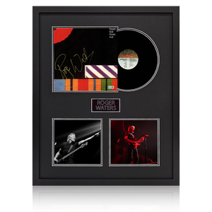 Roger Waters Signed Pink Floyd LP Elite Frame (AFTAL Authentication)