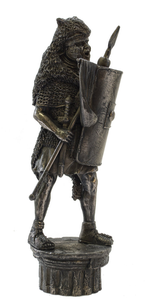 Roman Soldier 9th Legion Cold Cast Bronze Figure