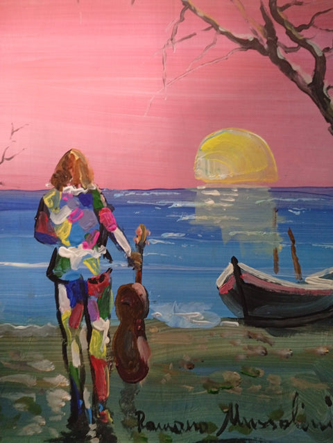 Romano Mussolini (1927-2006) - Maschera al tramonto