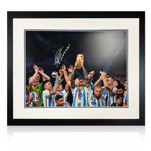 Cristian Romero Signed Argentina Deluxe Mount Frame