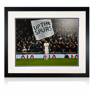 Cristian Romero Signed Tottenham Hotspur Deluxe Mount Frame