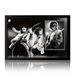 Ronnie Wood Signed Rolling Stones Iconic Frame