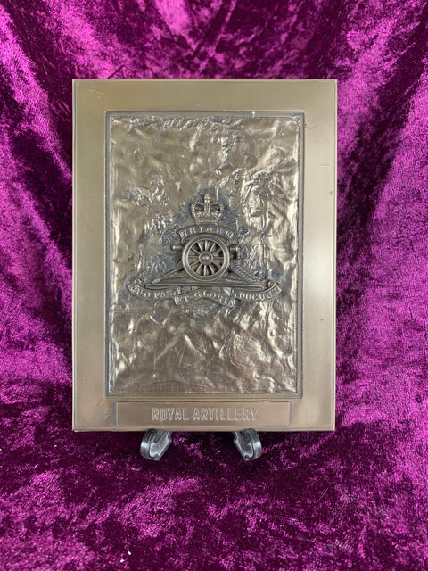 Regimental Plaques.