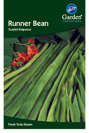 Runner Bean Scarlet Emperor Seeds