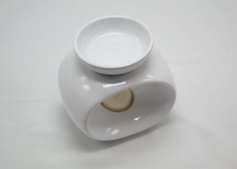Rome Ceramic Tea Light Wax Burner/Melter