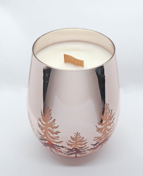 Simple Scents Rose Gold Christmas Candle & Gift Box