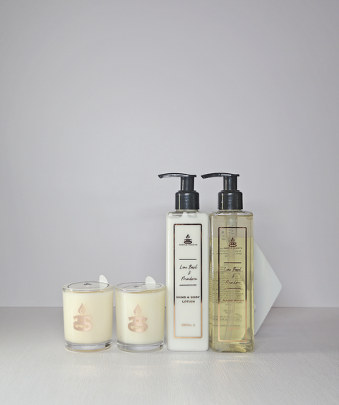 Simple Scents Experience Mini Indulgence Candle, Soap & Lotion Gift Set