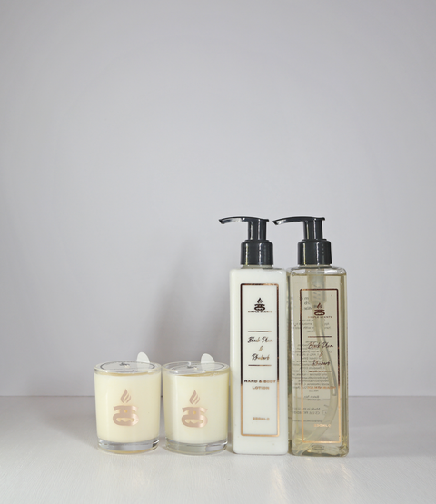 Simple Scents Experience Mini Indulgence Candle, Soap & Lotion Gift Set