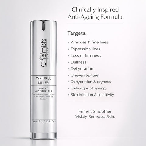 Wrinkle Killer Night Moisturiser 50ml (NEW FORMULA)