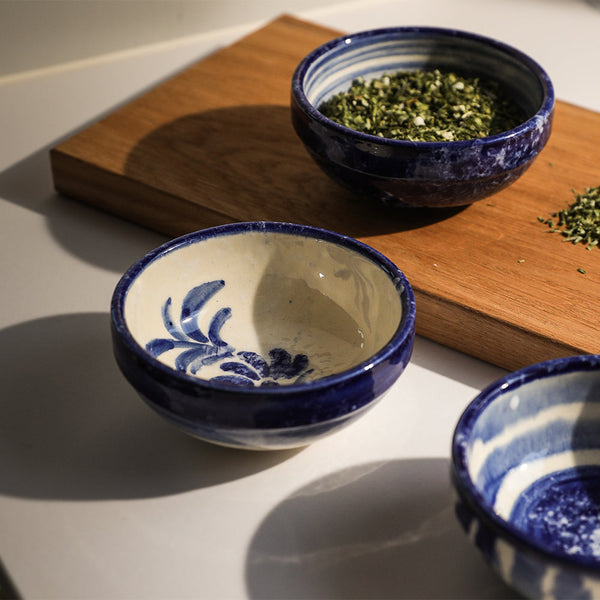 Olive Ceramic Dip Bowl