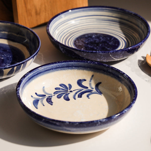 Olive Ceramic Serving Bowl - Medium