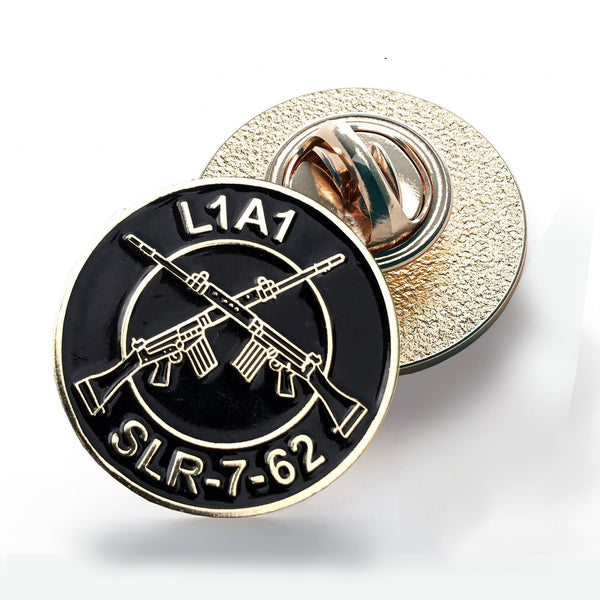 SLR 7.62 Pin Badge