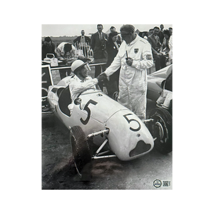 Stirling Moss Signed 10x8 Image (AFTAL Authenticated)
