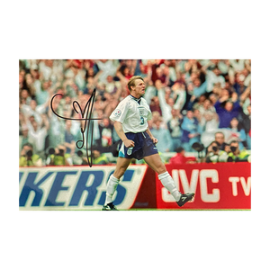 Stuart Pearce Signed England 12x8 Photo 1