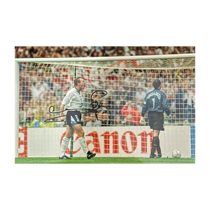 Stuart Pearce Signed England 12x8 Photo 3