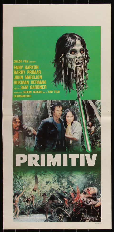 Affiche de film originale italienne de Savage Terror (1978)
