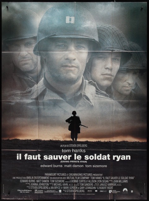 Saving Private Ryan (1998) Original French One Panel Movie Poster