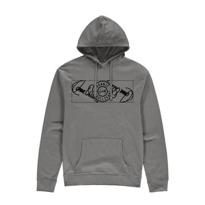 Script Hoodie - Dark Grey