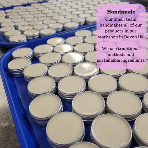 Peppermint Natural Lip Balm | Vegan, Hydrating & Nourishing | Plastic-Free, Handmade Lip Care