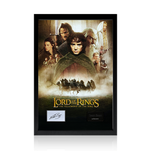 Sean Bean Signed Lord of the Rings Fellowship of the Ring Display (ACOA)
