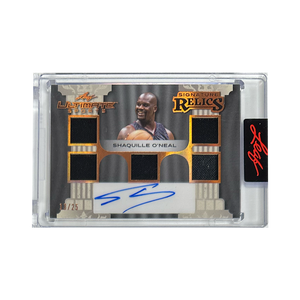 Leaf Signature Relics Shaquille O'Neal 13/25