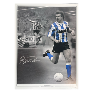 Roland Nilsson Signed Sheffield Wednesday 16x12
