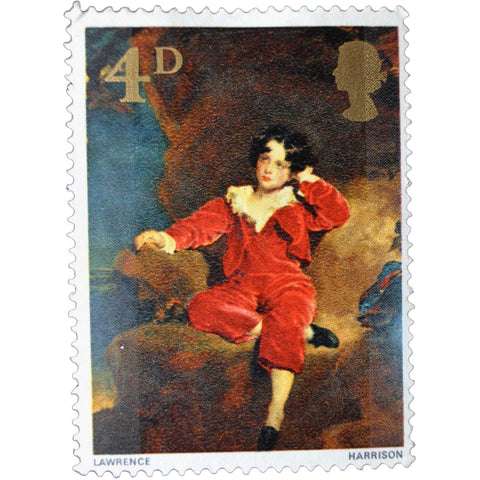 Sir Thomas Lawrence 1967 Stamp United Kingdom Elizabeth II 4 d - British Penny Master Lambton