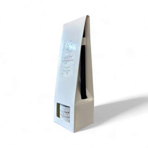 Soft Amber & Cotton Blossom – Odour Eliminating Reed Diffuser (100ml)