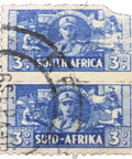 South Africa 1941 Women's Auxiliary Services 3d. Used Stamp