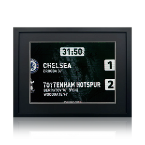 Tottenham Hotspur 2008 Squad Signed Image Deluxe Mount Frame
