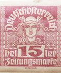 Stamp Austria 1921 Newspaper Stamps 15 Heller