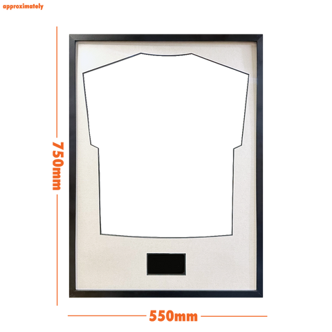 Jonny Clayton Signed Shirt Standard Frame