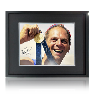 Steve Redgrave Signed Image Deluxe Mount Frame