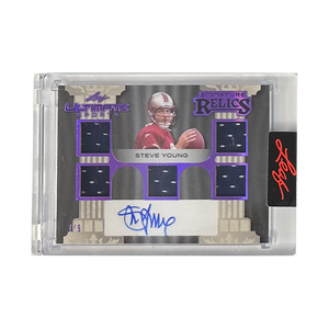 Leaf Signature Relics Steve Young 7/9