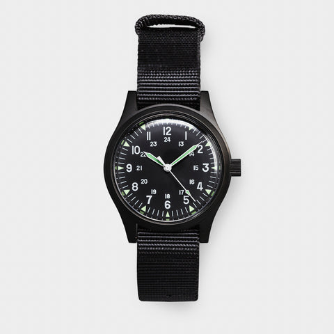'Terrain Black' Cat.4 Field Watch (38mm) | Limited Edition