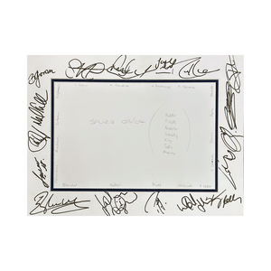 Tottenham Hotspur 03/04 Mounted Signed By 17 #2