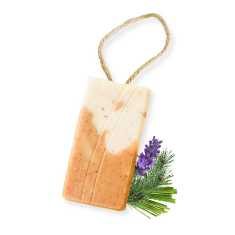 Eves Garden Cold Process Soap Bar | Lemongrass, Lavender & Pine Natural Handcrafted Soap | Vegan, Plastic-Free Skincare | 3 Styles Available