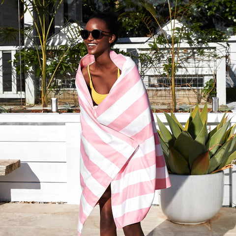 XL Malibu Pink Beach Towel