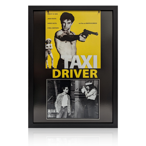 Robert De Niro & Harvey Keitel Signed Taxi Driver Iconic Frame
