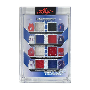 Leaf Team8s Julius Erving, Allen Iverson, Charles Barkley, Joel Embiid, Moses Malone, Jerry Stackhouse, Andre Iguodala & Jimmy Butler 3/4