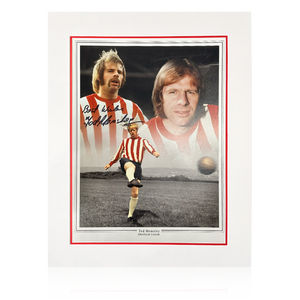 Ted Hemsley Signed Sheffield United Mount