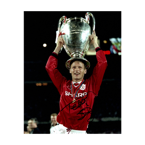 Teddy Sheringham Signed 10x8 Image