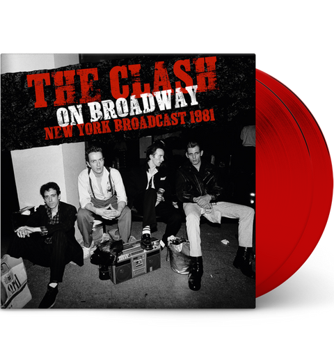 The Clash – On Broadway: Live in New York, 1981 (Limited Edition Double-LP on Red Vinyl)